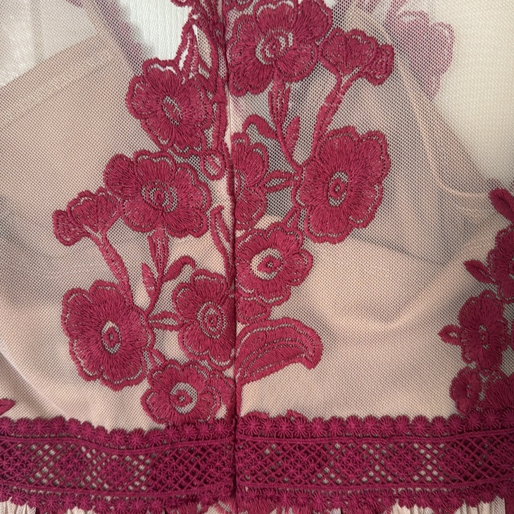 Altar’d State Lace Gown Maxi-Homecoming/Valentines Day bridesmaid - Picture 6 of 10